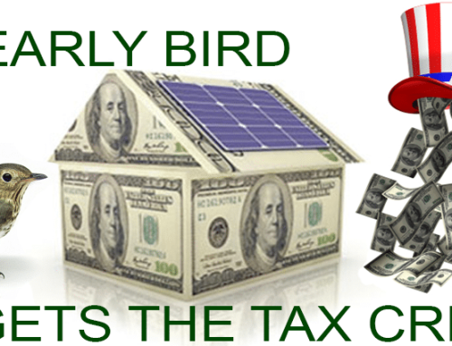 The Early Bird Gets the Tax Credit
