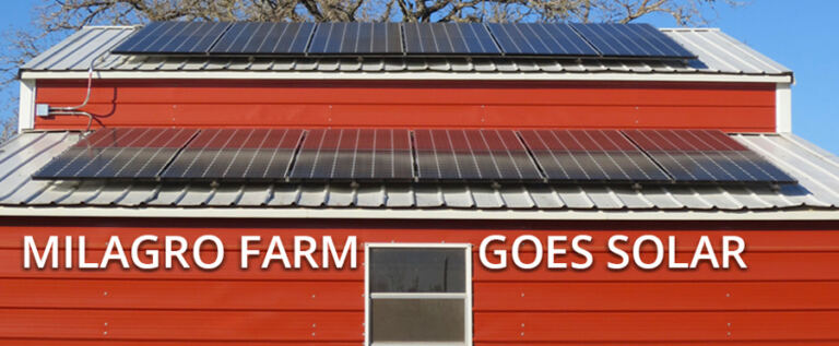 solar powered farm