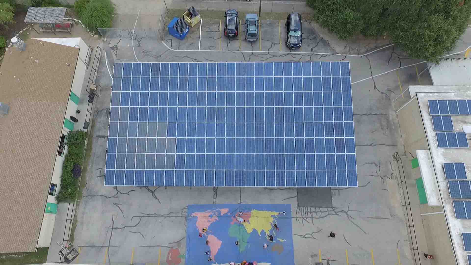 Cedars-International-Academy-Solar-PV-Installation