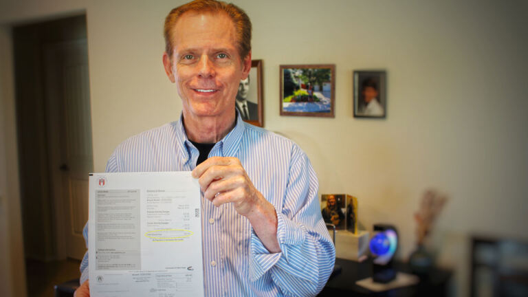 no electric bill