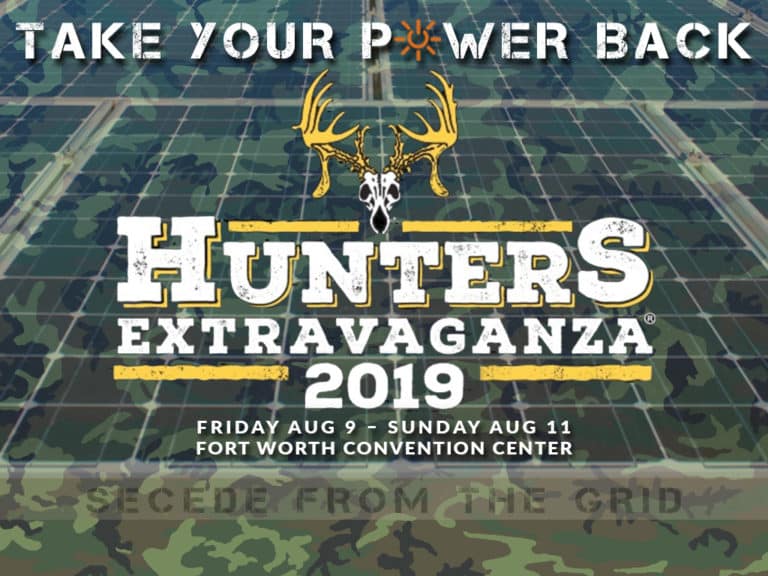 Hunters Extravaganza Fort Worth Take Your Power Back NATiVE Solar