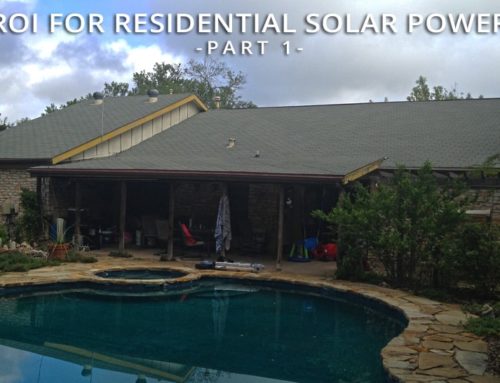ROI for Residential Solar Power (Part 1)