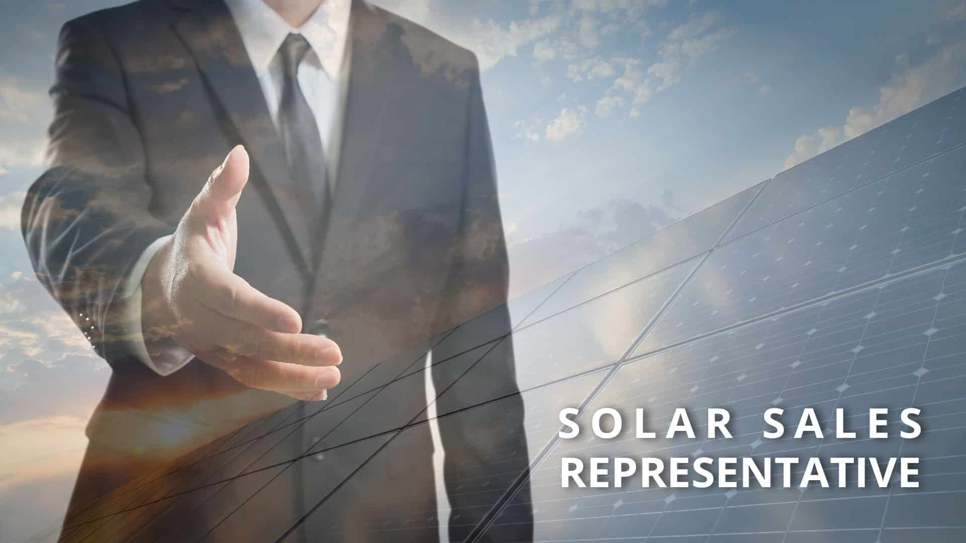 Solar Sales Representative