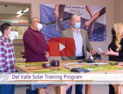 Making Solar News at Del Valle High School