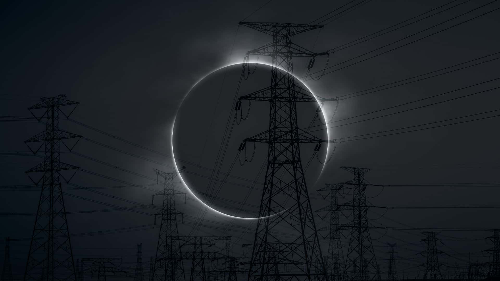 The Solar Eclipse and the Texas Power Grid