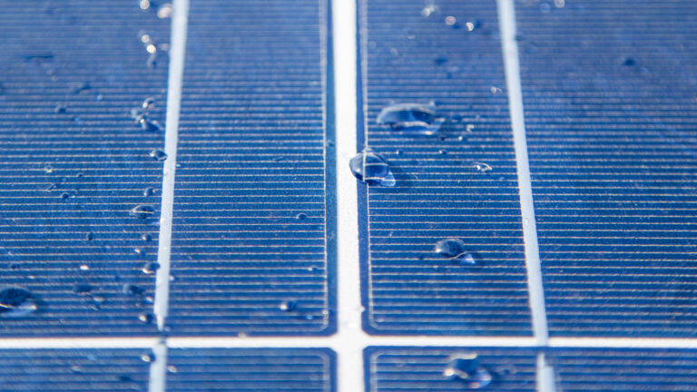 How Solar Panels Help Save Water