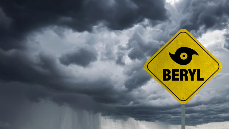 Hurricane Beryl in Texas