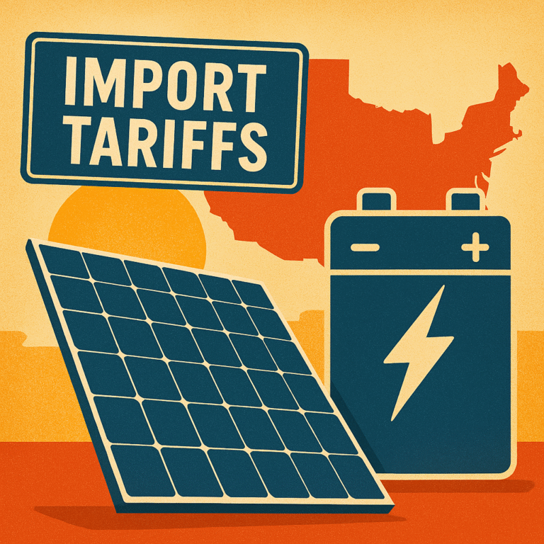import tariffs what is going to happen in solar and storage