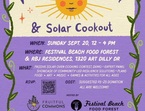 Fall Equinox Celebration & Solar Cookout at Festival Beach Food Forest in Austin